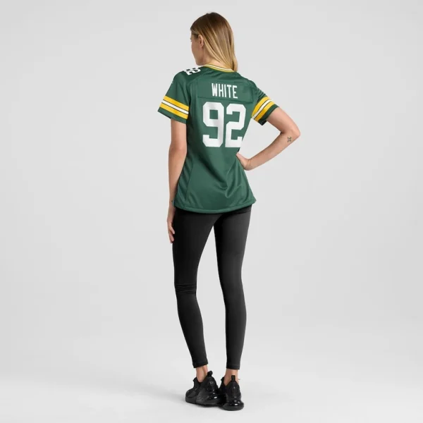 Reggie white green bay packers nike womens game retired player jersey Green 2XL