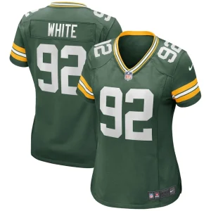 Reggie white green bay packers nike womens game retired player jersey Green
