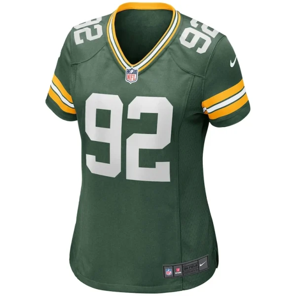 Reggie white green bay packers nike womens game retired player jersey Green M