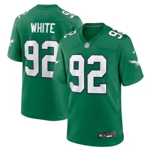 Reggie white philadelphia eagles nike alternate game jersey Kelly green