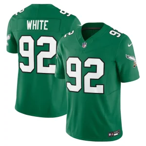 Reggie white philadelphia eagles nike alternate vapor f.u.s.e. limited jersey Kelly green