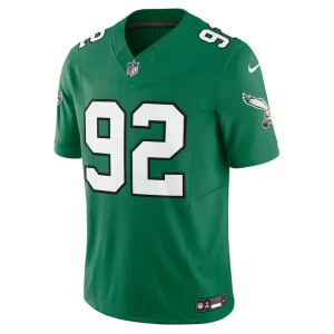 Reggie white philadelphia eagles nike alternate vapor f.u.s.e. limited jersey Kelly green M