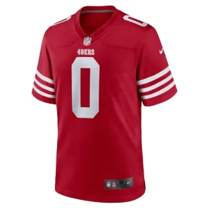 Renardo green san francisco 49ers nike game jersey Scarlet M