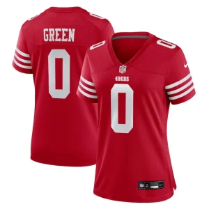 Renardo green san francisco 49ers nike womens game jersey Scarlet
