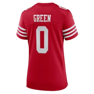 Renardo green san francisco 49ers nike womens game jersey Scarlet L