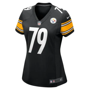 Renell wren pittsburgh steelers nike womens game jersey Black M