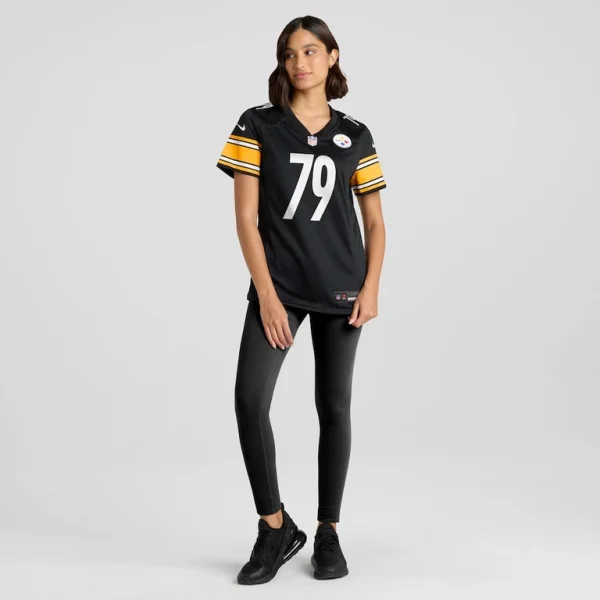 Renell wren pittsburgh steelers nike womens game jersey Black XL