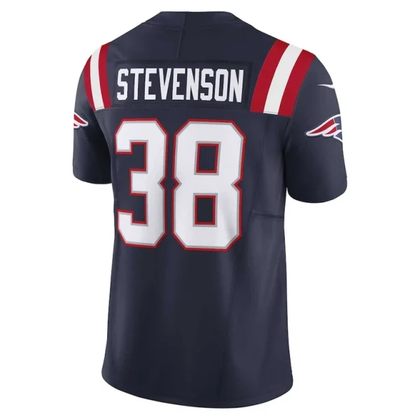 Rhamondre stevenson new england patriots nike vapor f.u.s.e. limited jersey Navy L
