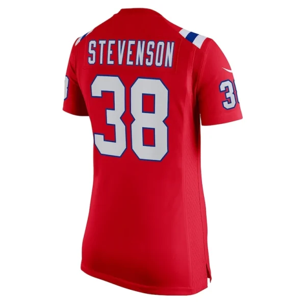 Rhamondre stevenson new england patriots nike womens alternate game player jersey Red L