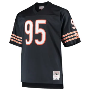 Richard dent chicago bears mitchell ness big tall 1985 retired player replica jersey Navy 3XB