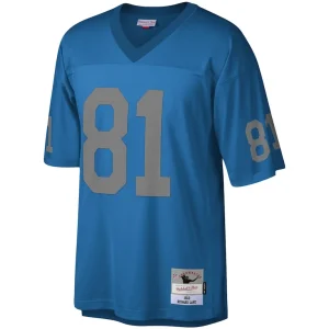Richard lane detroit lions mitchell ness legacy replica jersey Blue M