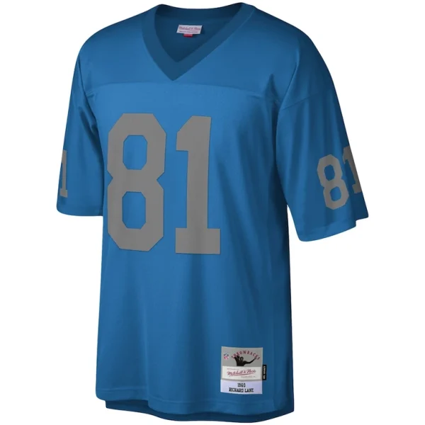 Richard lane detroit lions mitchell ness legacy replica jersey Blue M