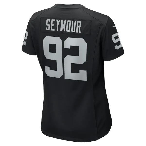 Richard seymour las vegas raiders nike womens retired player game jersey Black L