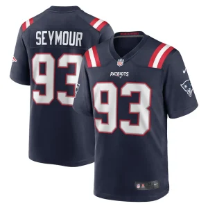 Richard seymour new england patriots nike retired player game jersey Navy