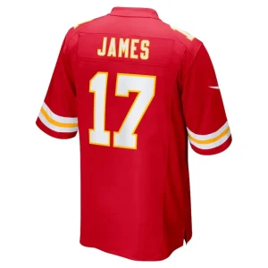 Richie james kansas city chiefs nike game jersey Red L