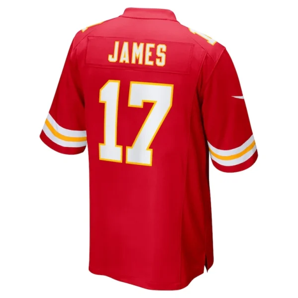 Richie james kansas city chiefs nike game jersey Red L