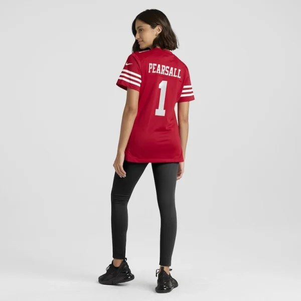 Ricky pearsall san francisco 49ers nike womens team game jersey Scarlet 2XL