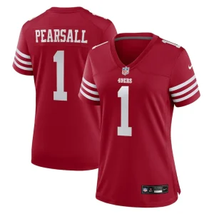 Ricky pearsall san francisco 49ers nike womens team game jersey Scarlet