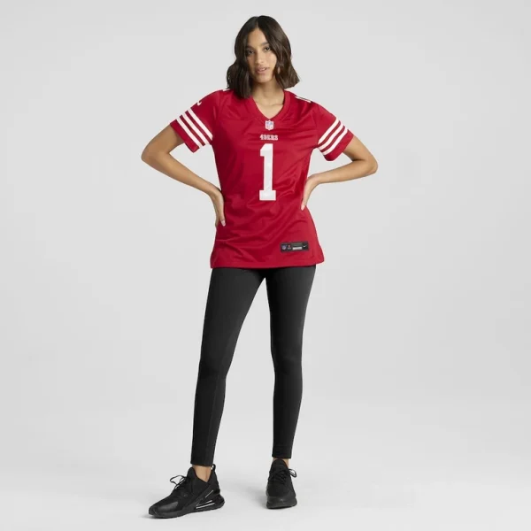 Ricky pearsall san francisco 49ers nike womens team game jersey Scarlet XL