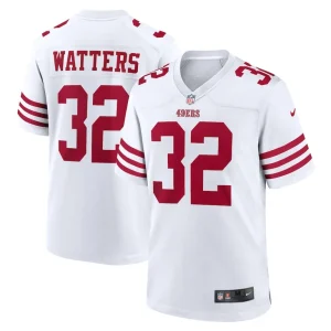 Ricky watters san francisco 49ers nike retired player game jersey White