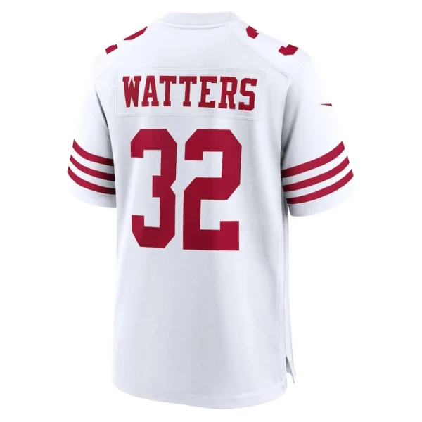 Ricky watters san francisco 49ers nike retired player game jersey White L