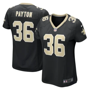 Rico payton new orleans saints nike womens game jersey Black