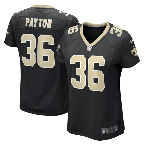 Rico payton new orleans saints nike womens game jersey Black