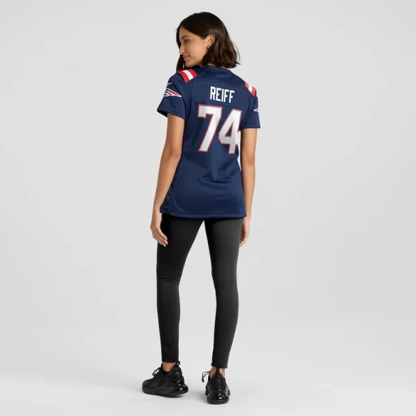 Riley reiff new england patriots nike womens game jersey Navy 2XL