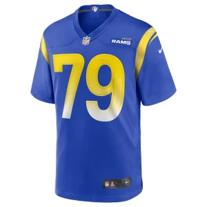 Rob havenstein los angeles rams nike game jersey Royal M