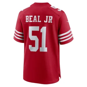 Robert beal jr san francisco 49ers nike game jersey Scarlet L