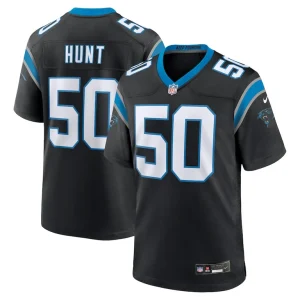 Robert hunt carolina panthers nike game jersey Black