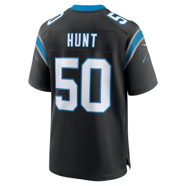 Robert hunt carolina panthers nike game jersey Black L
