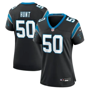 Robert hunt carolina panthers nike womens game jersey Black