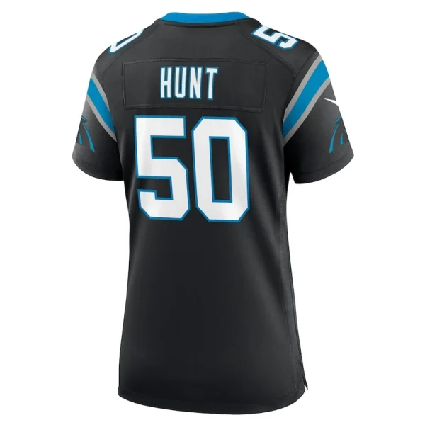 Robert hunt carolina panthers nike womens game jersey Black L