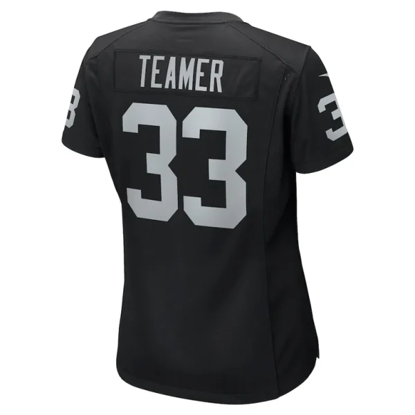 Roderic teamer las vegas raiders nike womens game jersey Black L