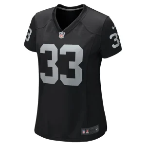 Roderic teamer las vegas raiders nike womens game jersey Black M