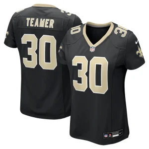 Roderic teamer new orleans saints nike womens game jersey Black