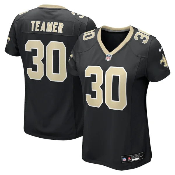 Roderic teamer new orleans saints nike womens game jersey Black