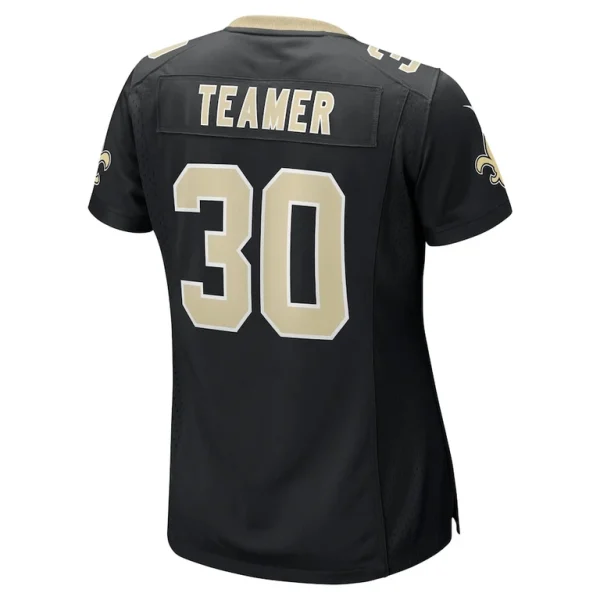 Roderic teamer new orleans saints nike womens game jersey Black L