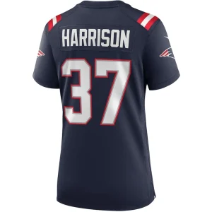 Rodney harrison new england patriots nike womens game retired player jersey Navy L