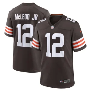 Rodney mcleod jr cleveland browns nike team game jersey Brown