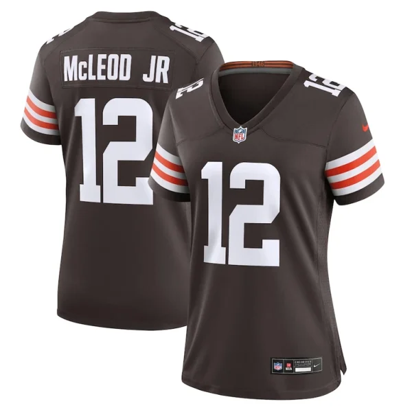 Rodney mcleod jr cleveland browns nike womens game jersey Brown