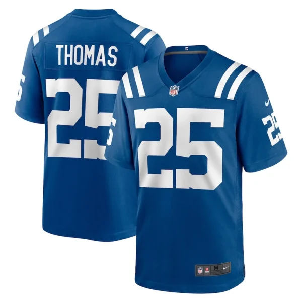 Rodney thomas indianapolis colts nike player game jersey Royal