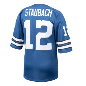 Roger staubach dallas cowboys mitchell ness 1971 authentic jersey Navy L