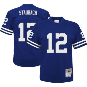 Roger staubach dallas cowboys mitchell ness infant 1971 retired legacy jersey Navy