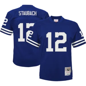 Roger staubach dallas cowboys mitchell ness toddler 1971 retired legacy jersey Navy