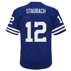Roger staubach dallas cowboys mitchell ness toddler 1971 retired legacy jersey Navy 4T