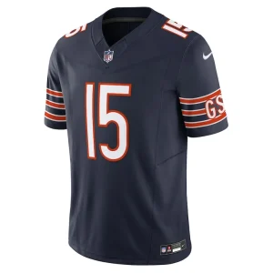 Rome odunze chicago bears nike vapor f.u.s.e. limited jersey Navy M