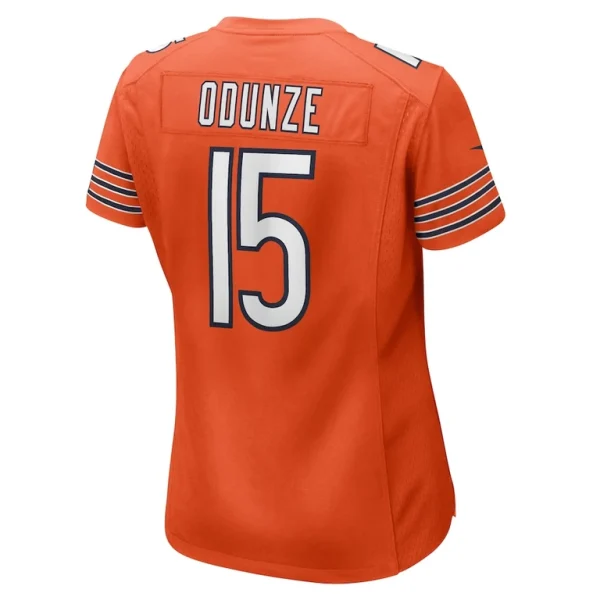 Rome odunze chicago bears nike womens alternate game jersey Orange M