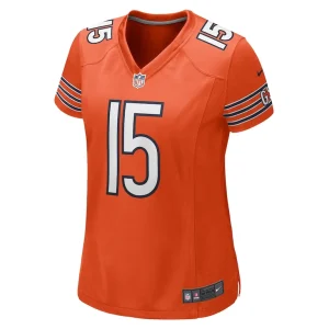 Rome odunze chicago bears nike womens alternate game jersey Orange S